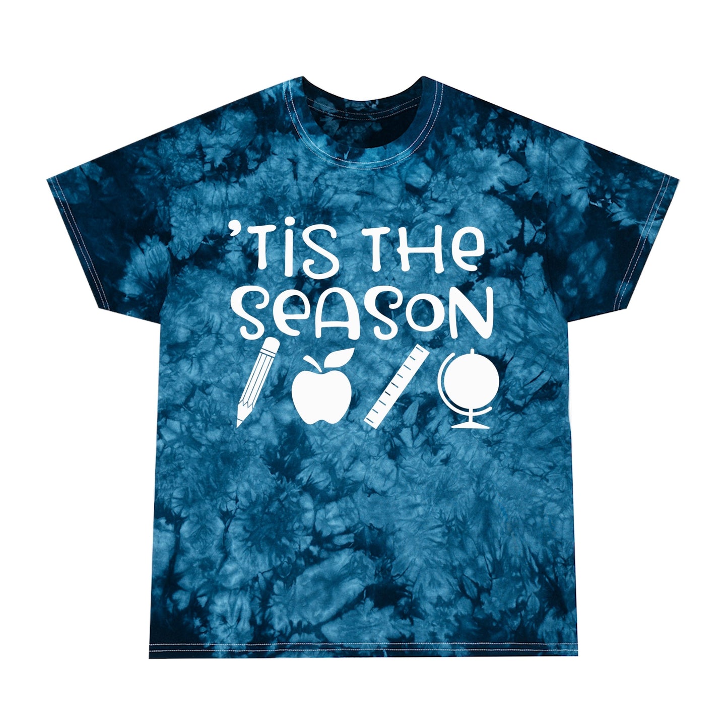 Tis the School Season- Tie-Dye Tee, Crystal