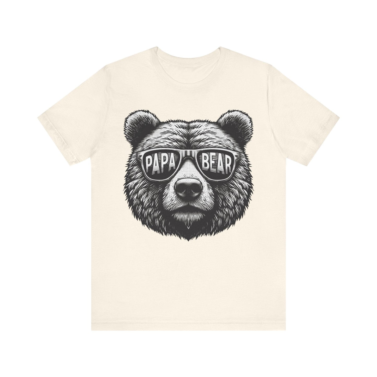 Papa Bear Jersey Short Sleeve Tee