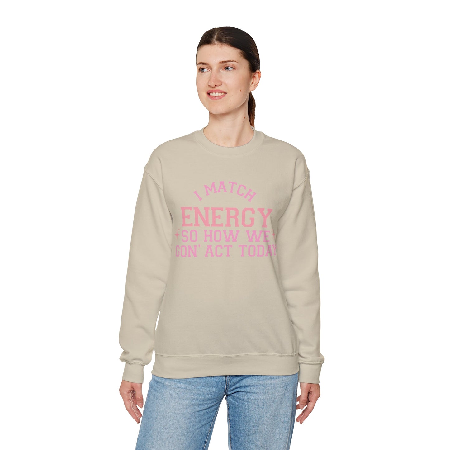 Match Energy Heavy Blend™ Crewneck Sweatshirt