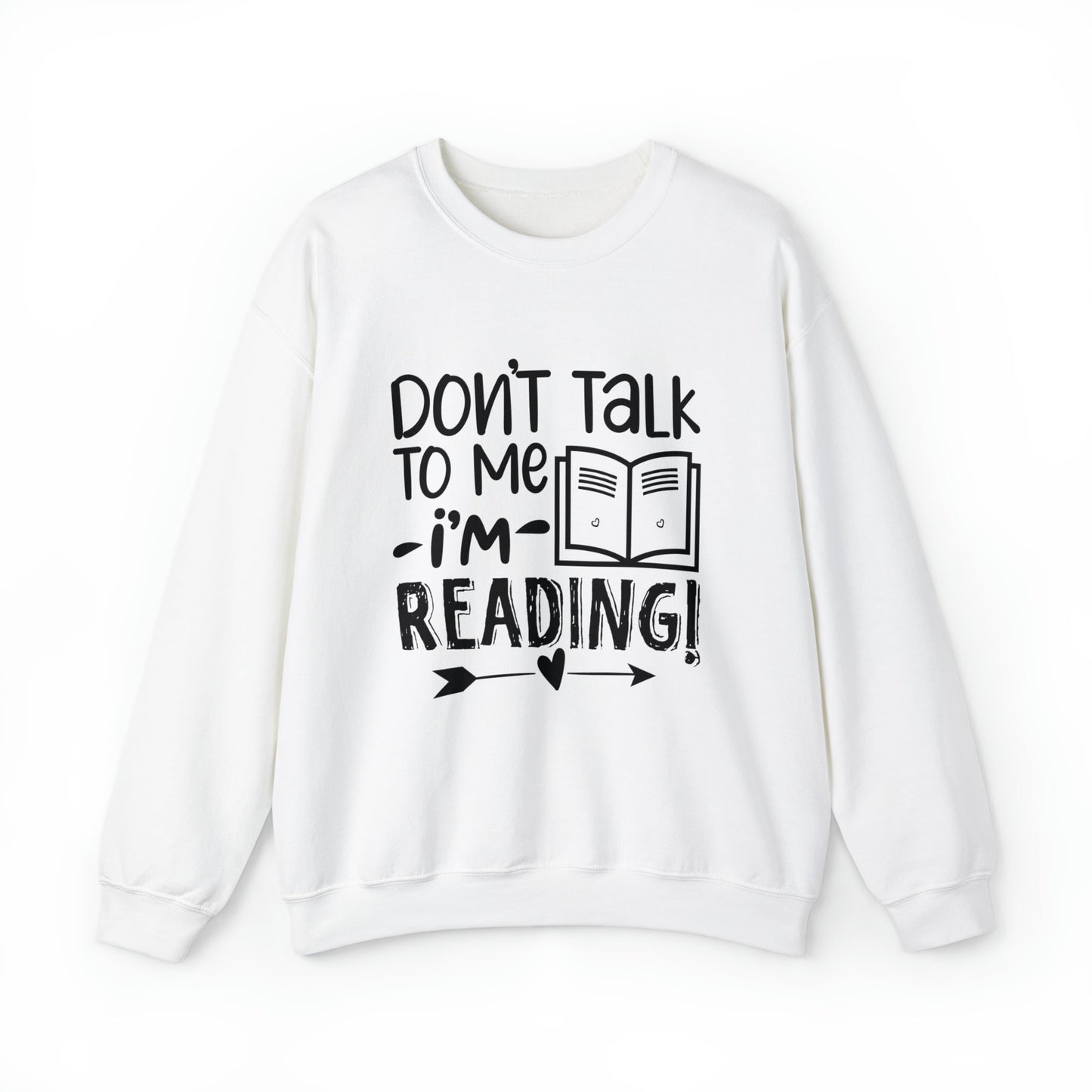 Don’t Talk  Heavy Blend™ Crewneck Sweatshirt