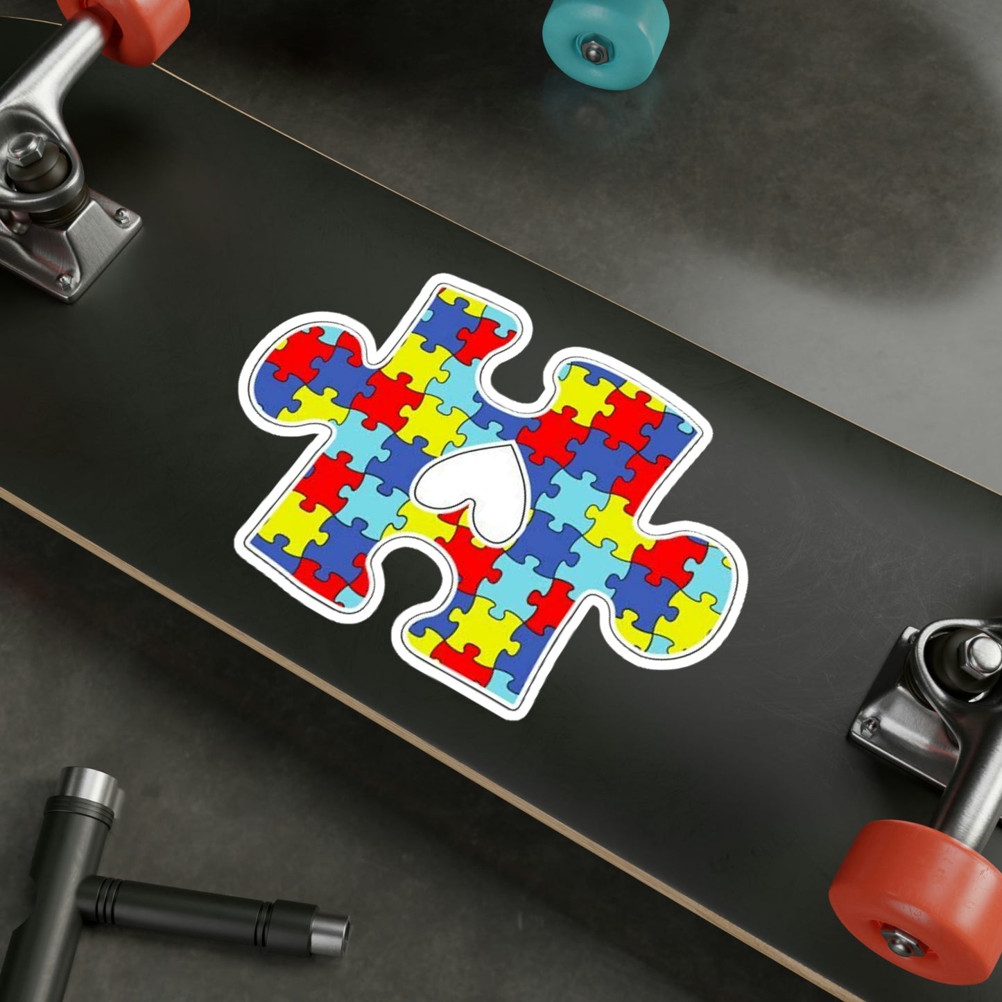 Autism Puzzle Piece Sticker