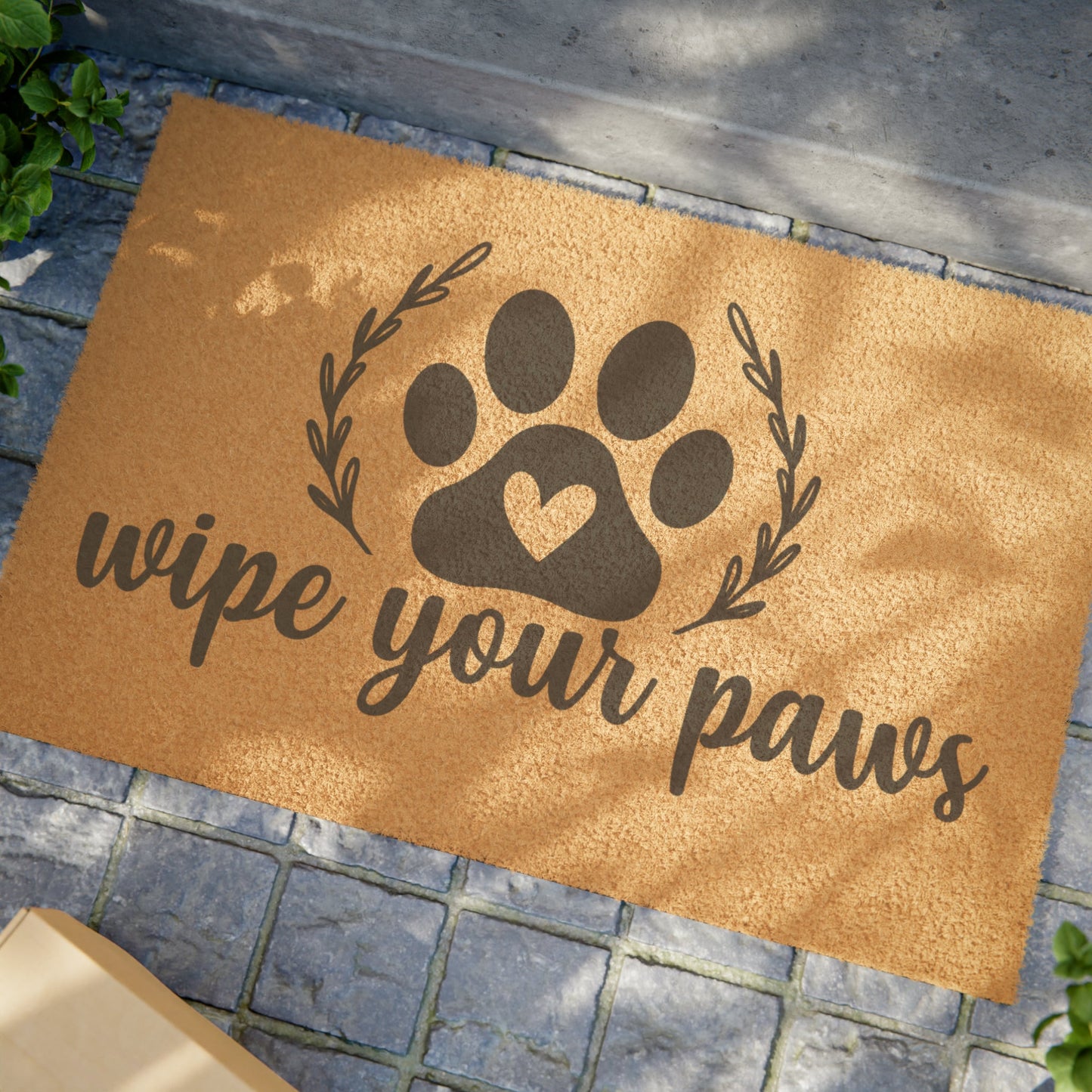 Wipe Your Paws Doormat