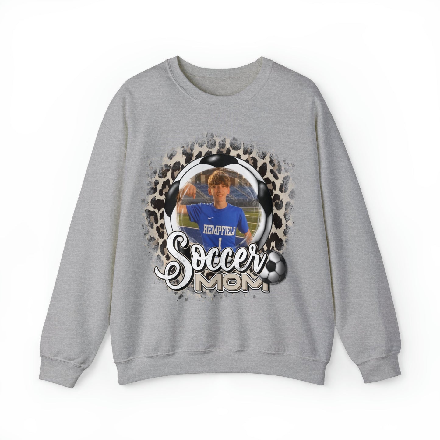 Custom Soccer Mom Heavy Blend™ Crewneck Sweatshirt