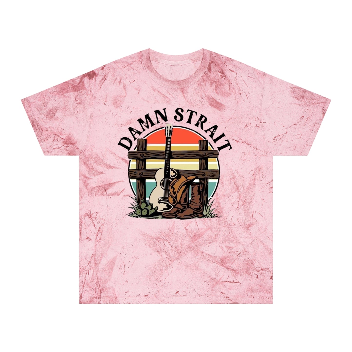 Damn Strait Unisex Color Blast T-Shirt