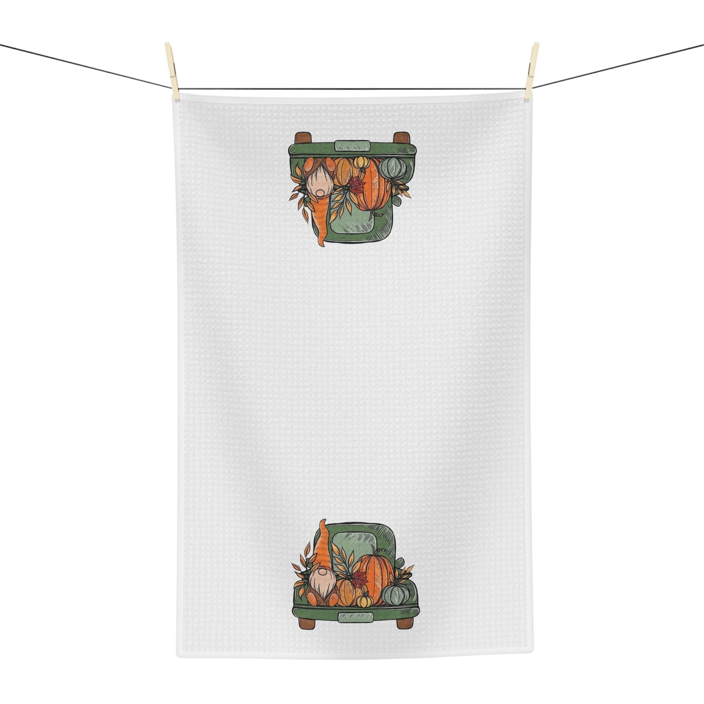 FALL Truck - Soft Tea Towel