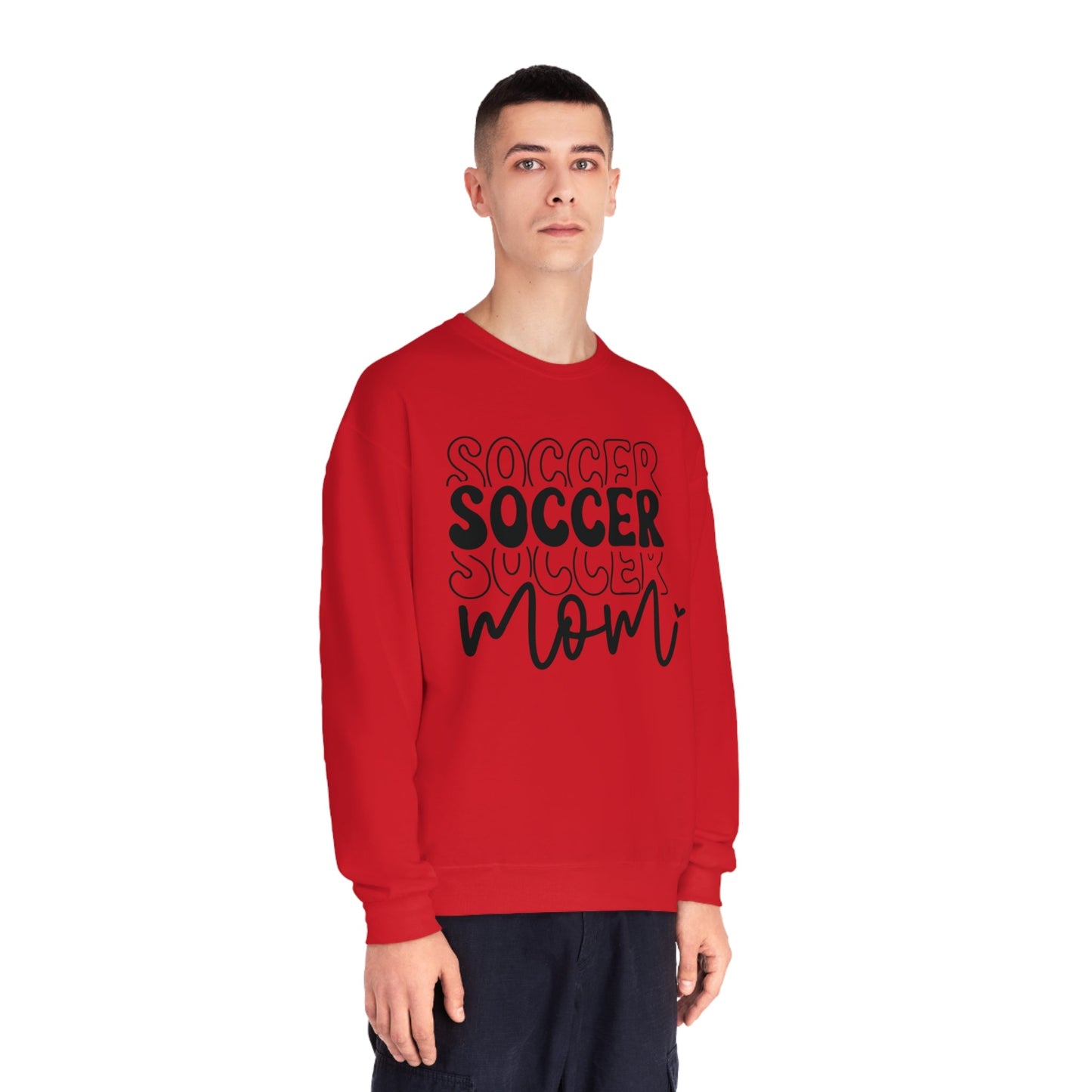 Stacked Soccer Mom NuBlend® Crewneck Sweatshirt