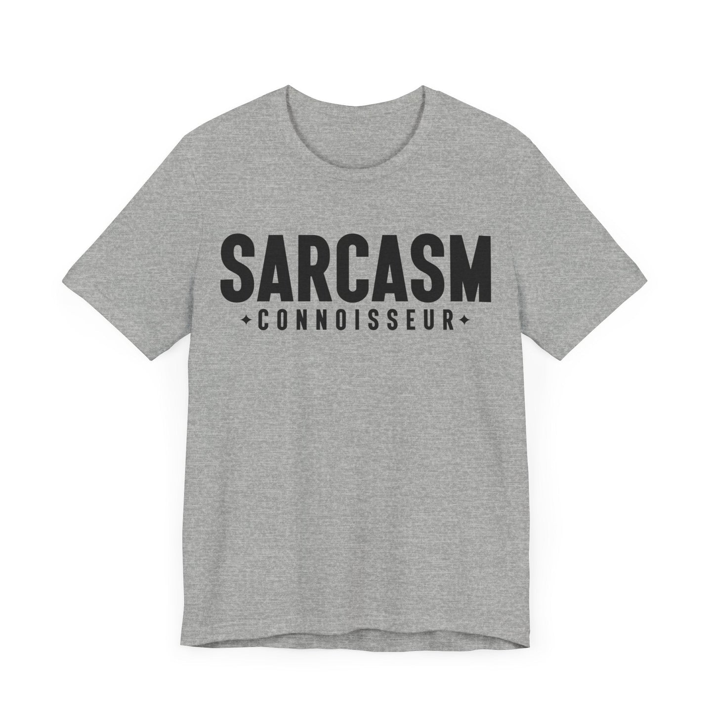 Sarcasm Connoisseur Jersey Short Sleeve Tee