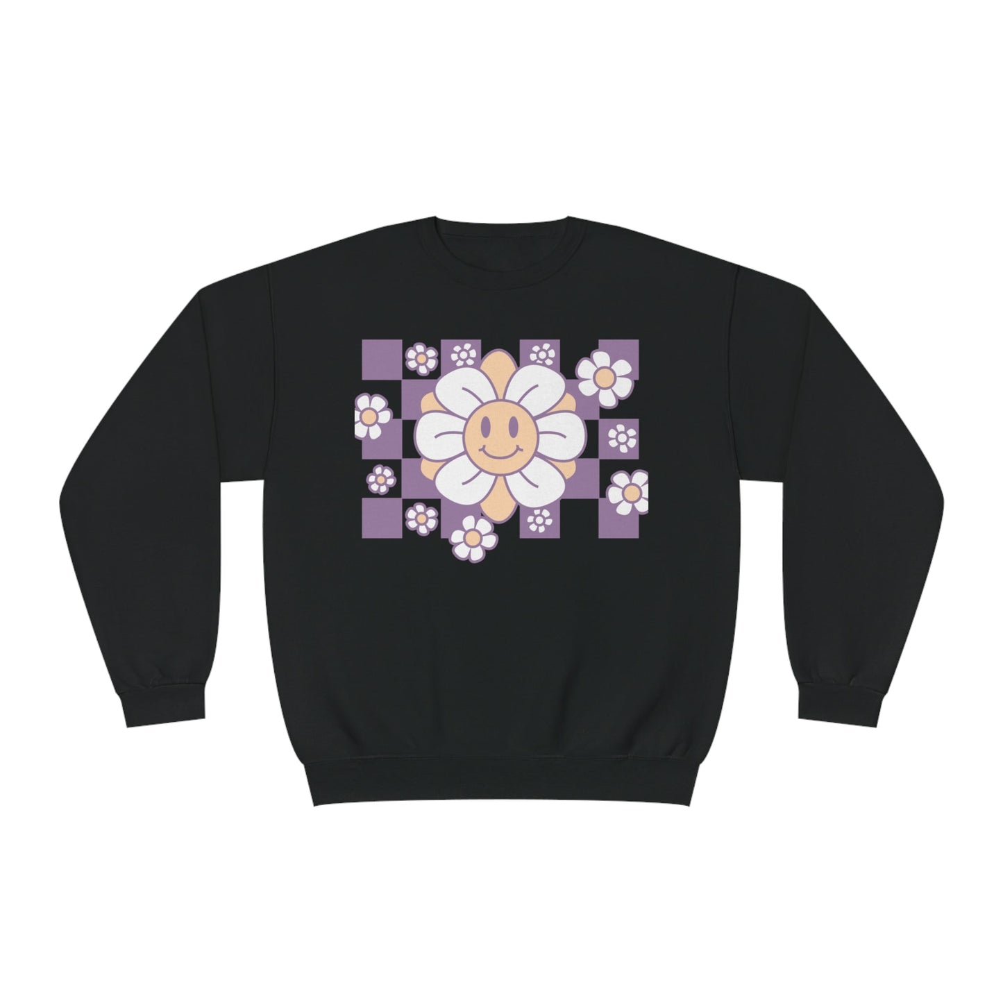 Smile Flower  NuBlend® Crewneck Sweatshirt