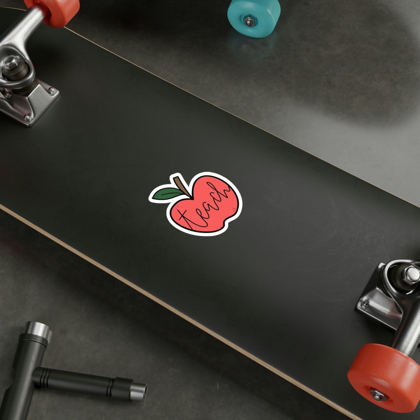 Teacher Apple Sticker