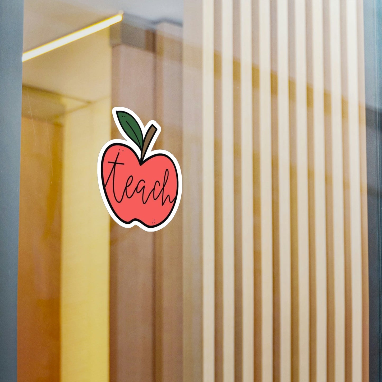 Teacher Apple Sticker