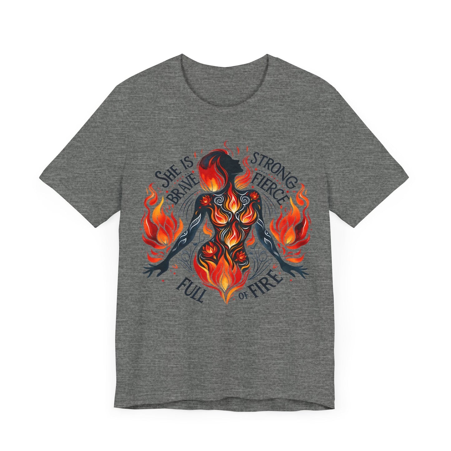 Full Of Fire Jersey Short Sleeve Tee