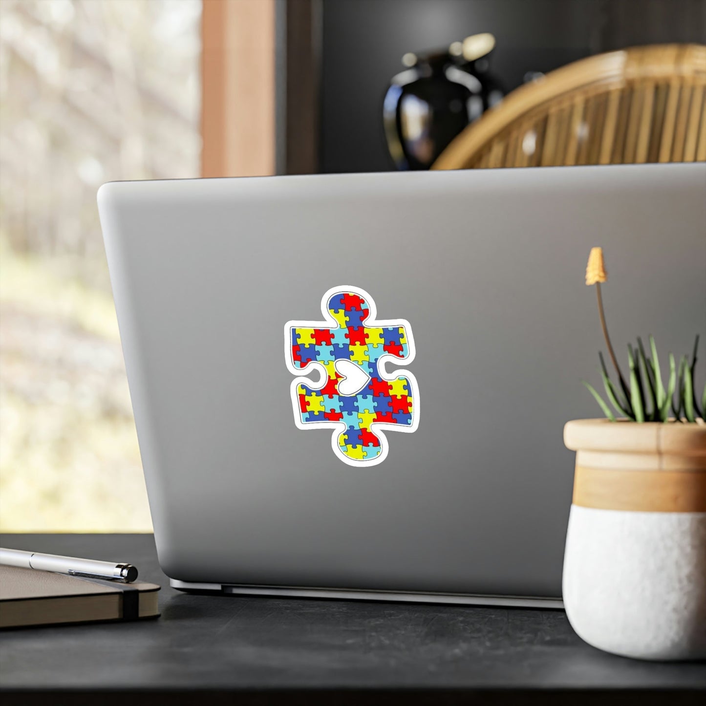 Autism Puzzle Piece Sticker