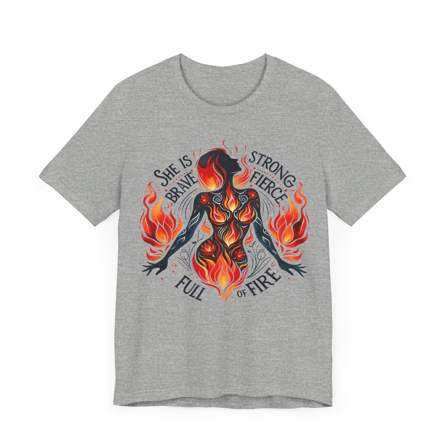 Full Of Fire Jersey Short Sleeve Tee