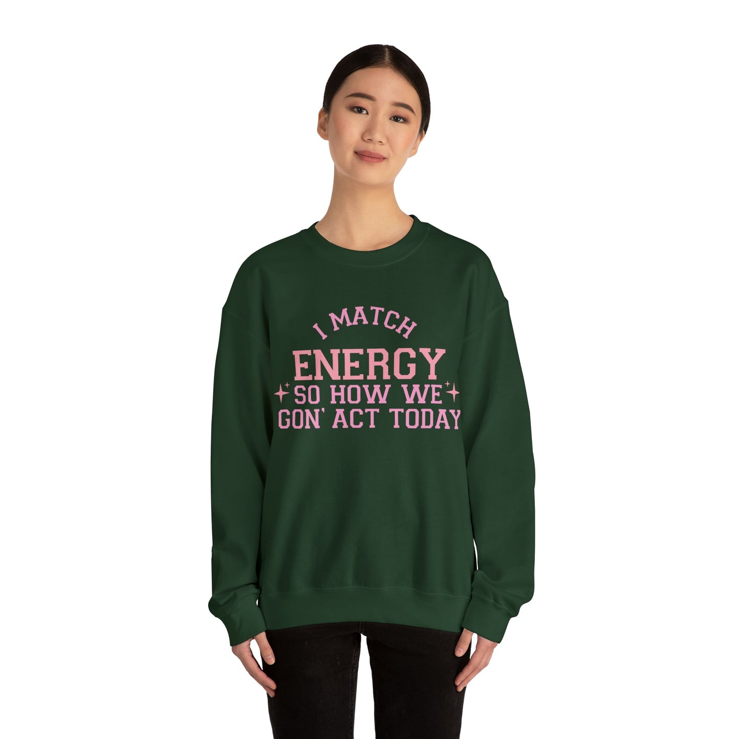 Match Energy Heavy Blend™ Crewneck Sweatshirt