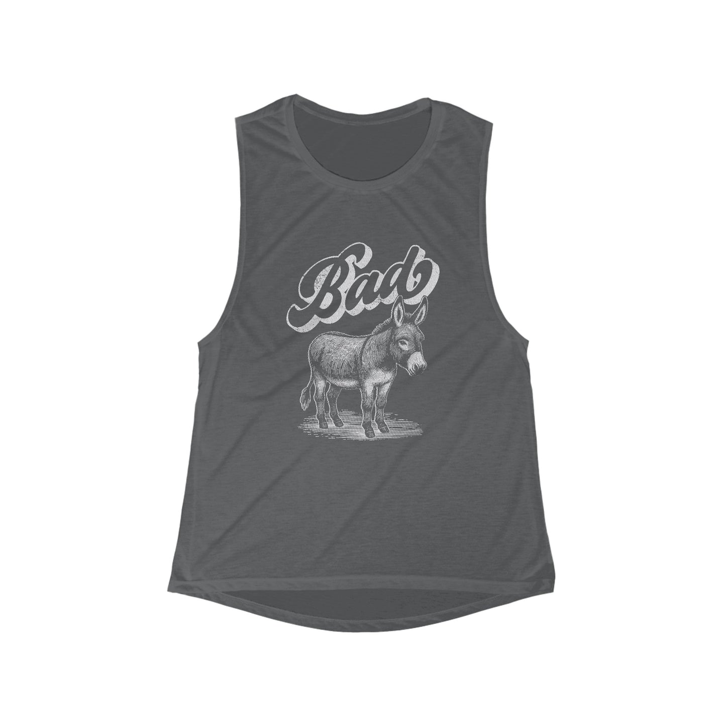 Bad Donkey Women's Flowy Scoop Muscle Tank