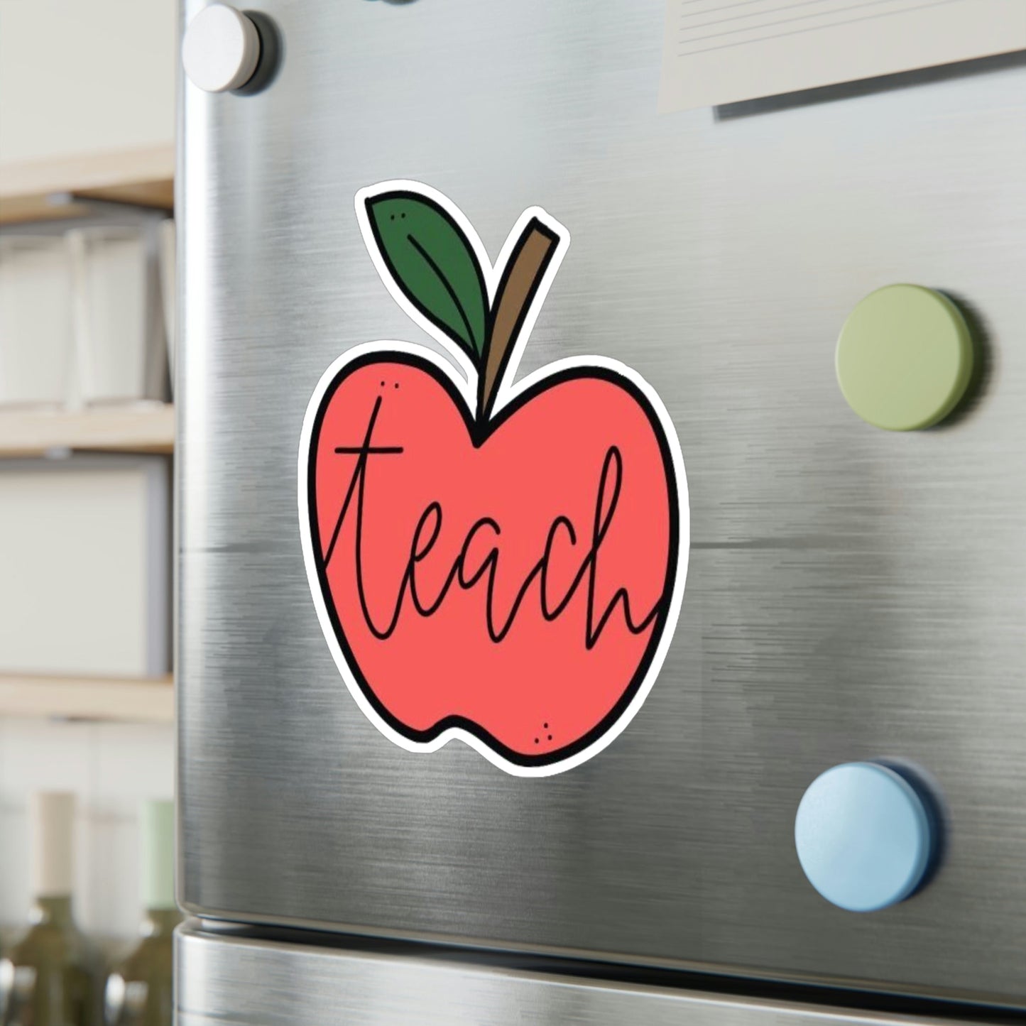 Teacher Apple Sticker