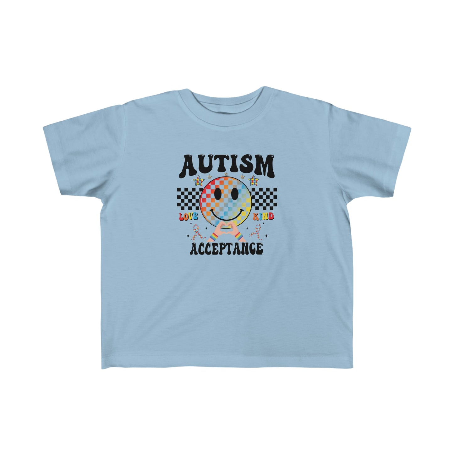 Autism Acceptance- Toddler Fine Jersey Tee