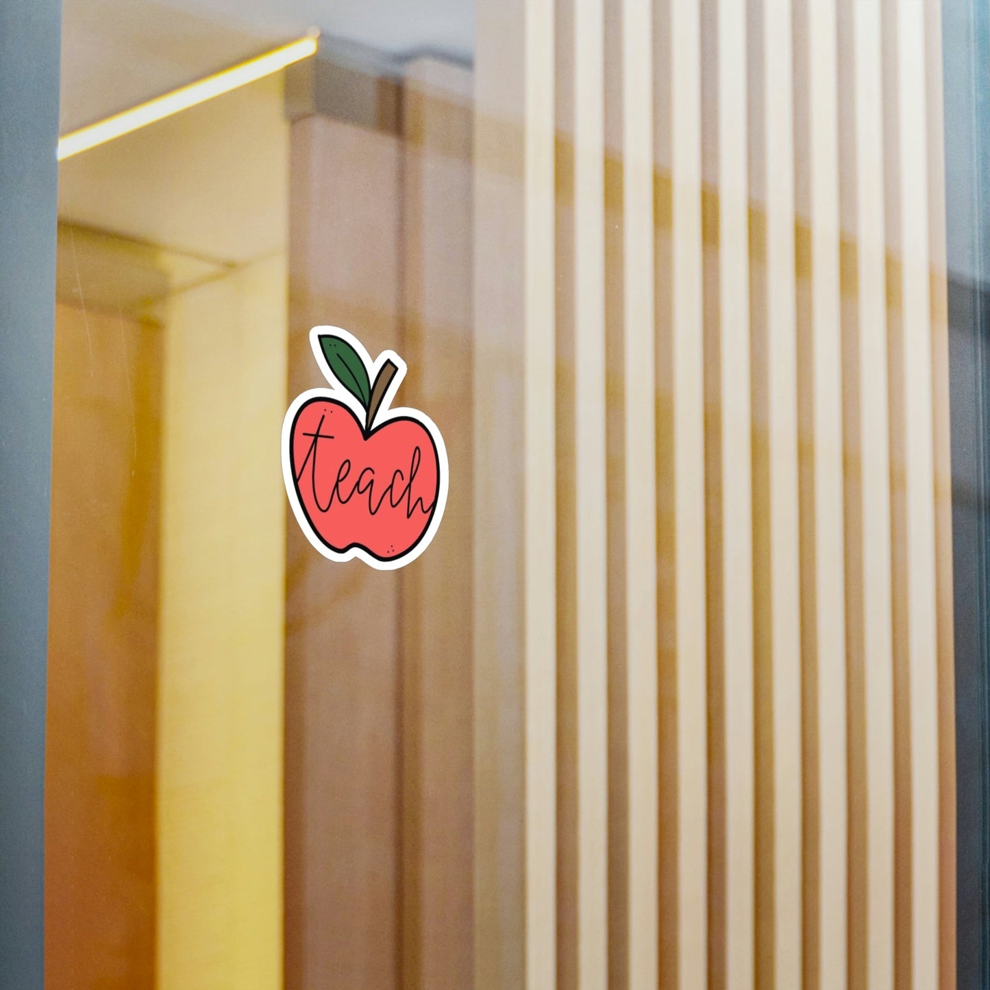 Teacher Apple Sticker