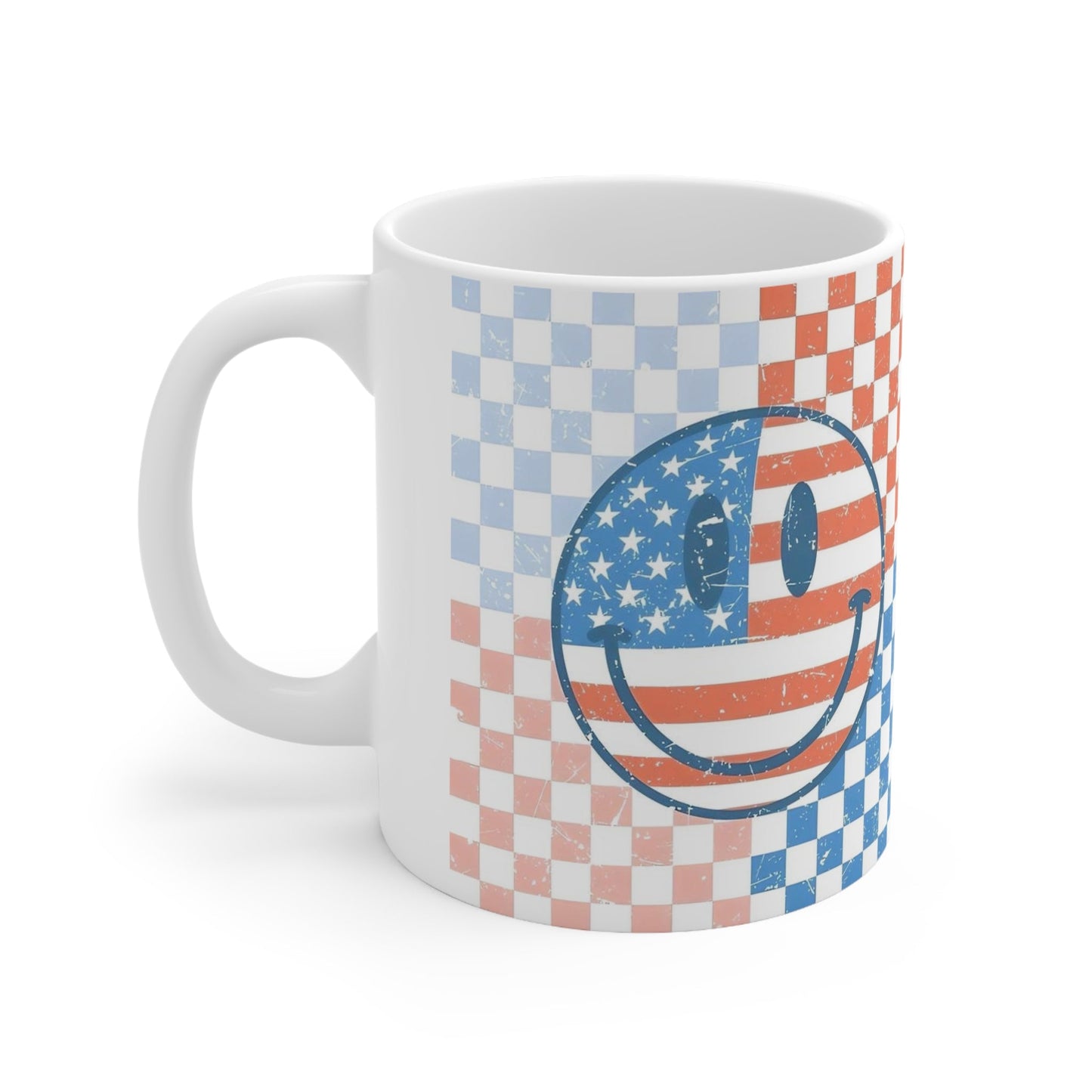 Patriotic Smile  Mug 11oz