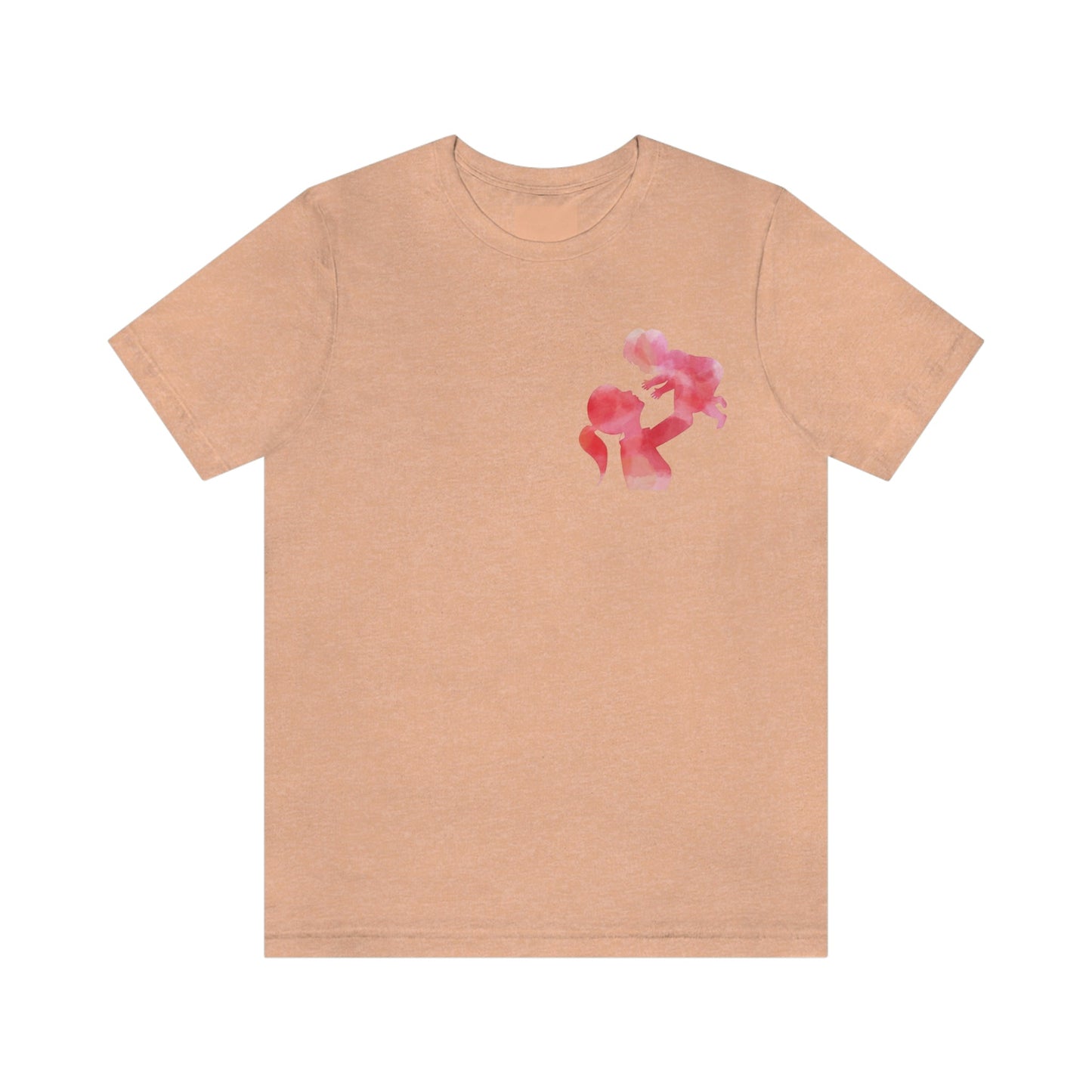 Pink Watercolor Mom Pocket