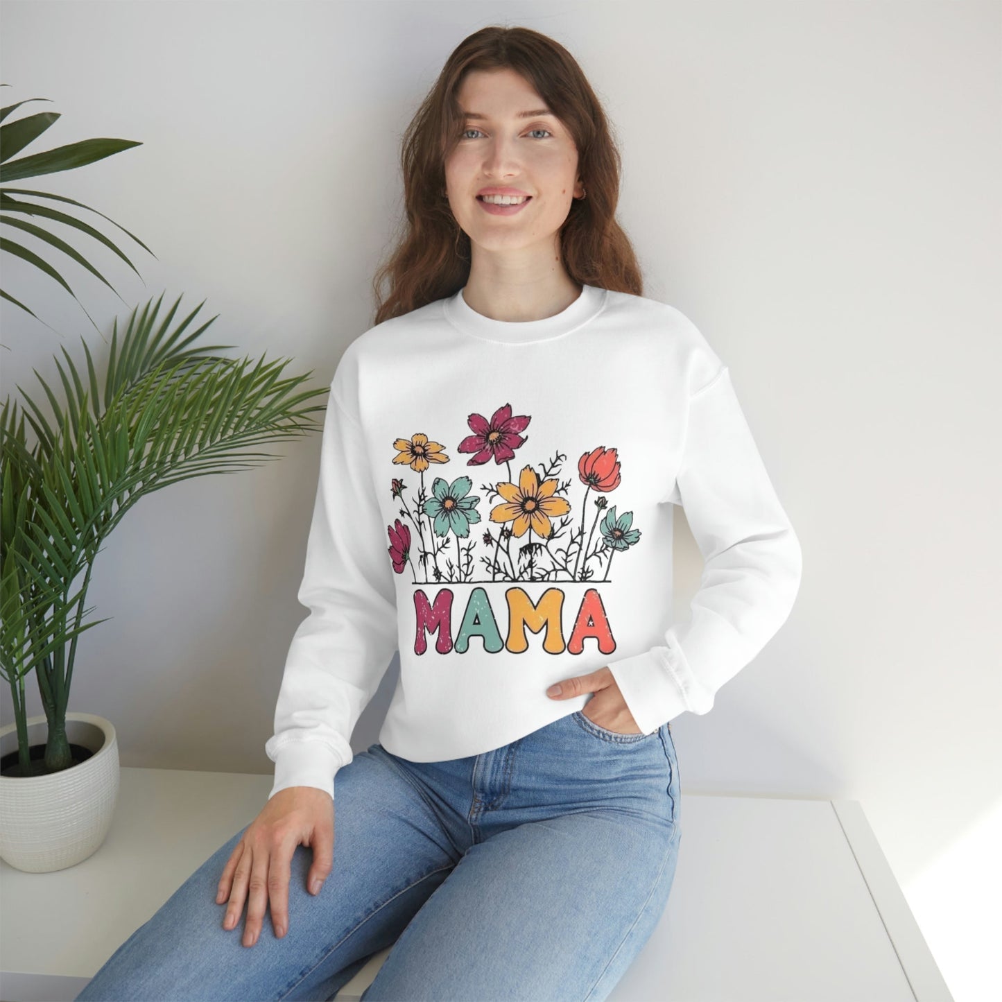 Mama Floral Sweatshirt