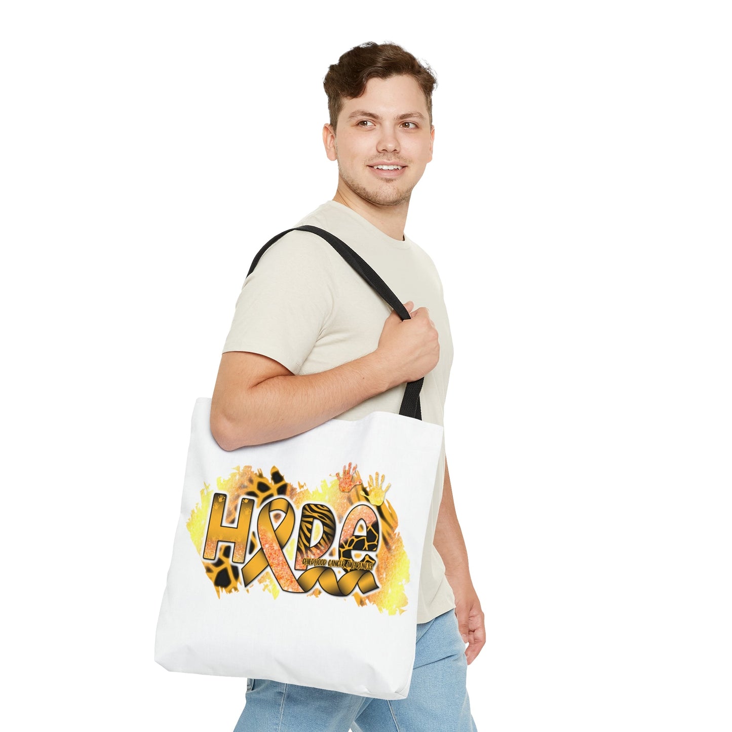 Hope- Childhood Cancer Awareness Tote Bag