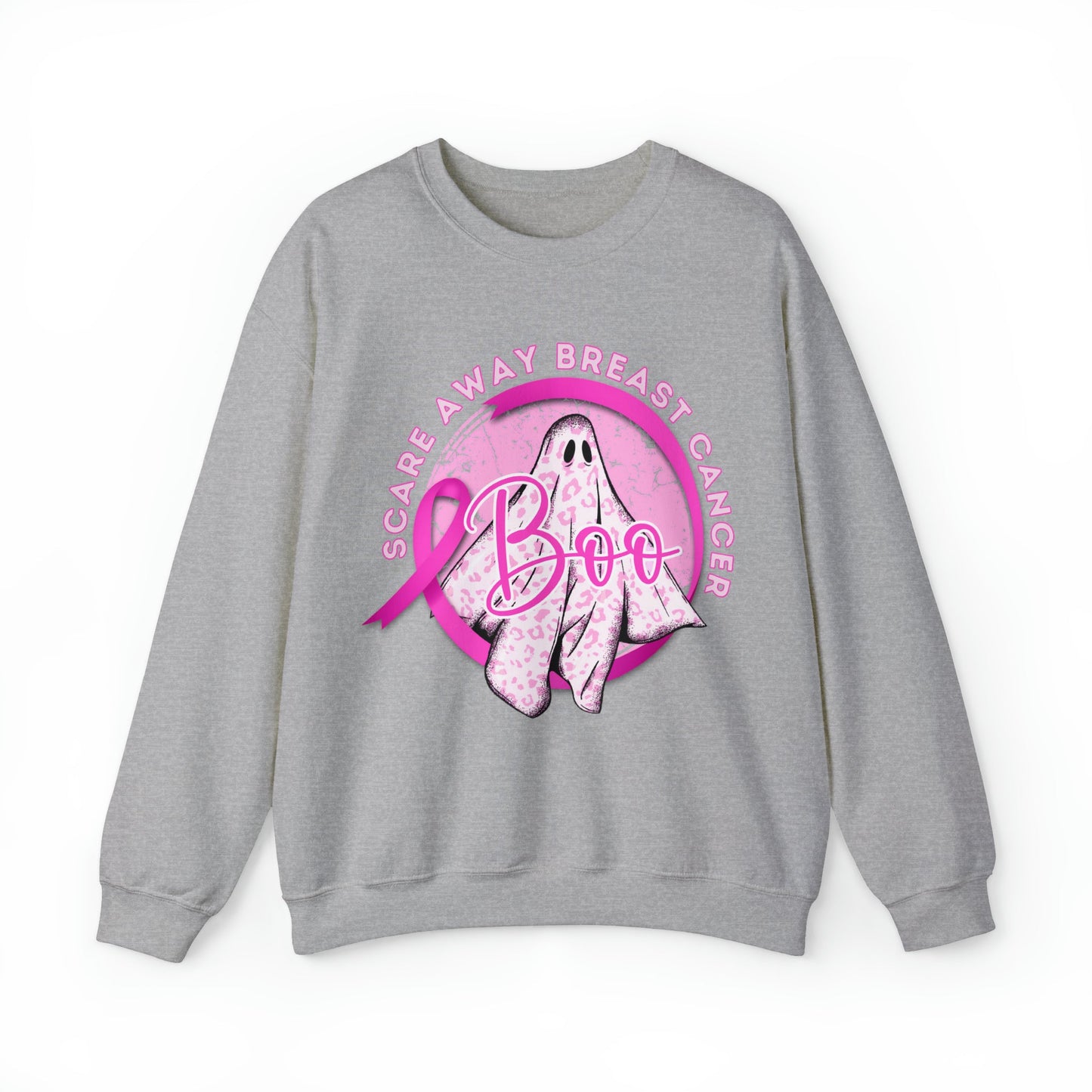 Scare Away Breast Cancer Heavy Blend™ Crewneck Sweatshirt