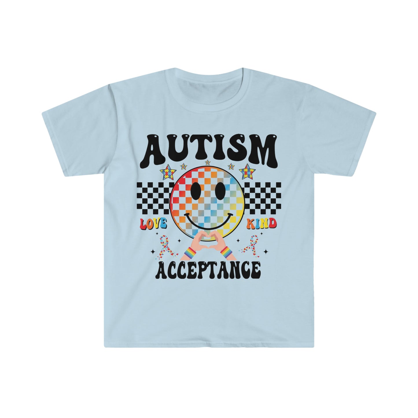 Autism Acceptance-  Softstyle T-Shirt