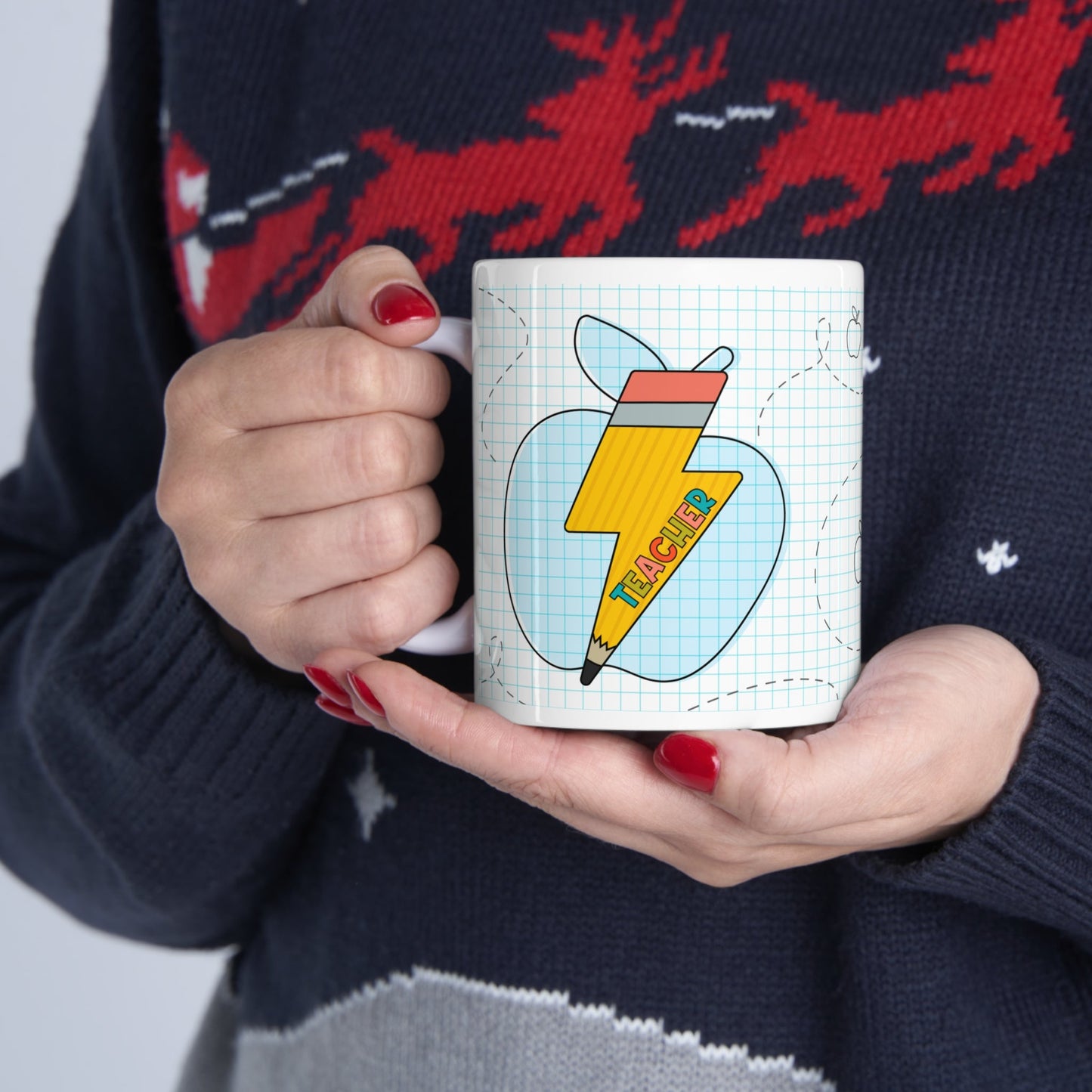 Teacher Superpower Ceramic Mug 11oz