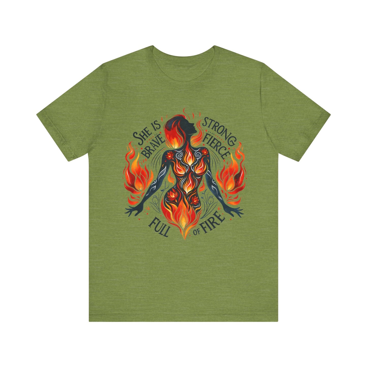 Full Of Fire Jersey Short Sleeve Tee