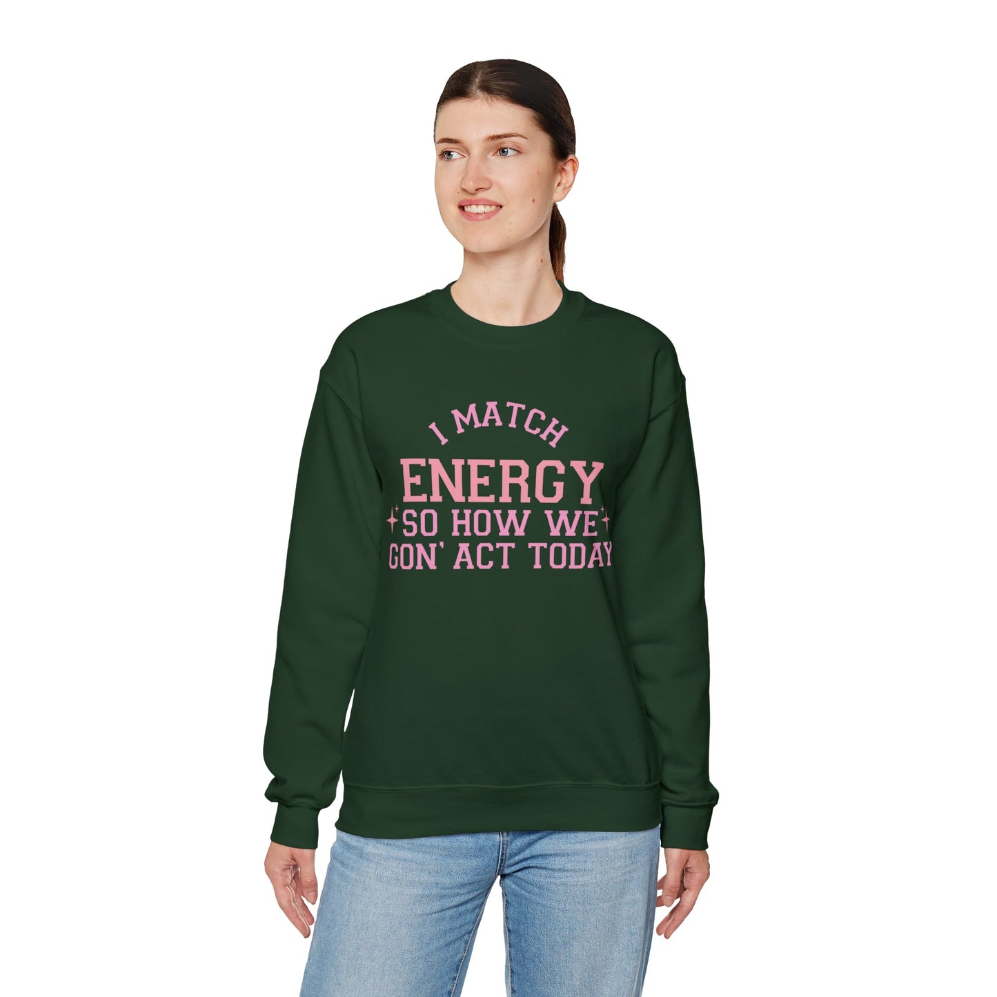 Match Energy Heavy Blend™ Crewneck Sweatshirt