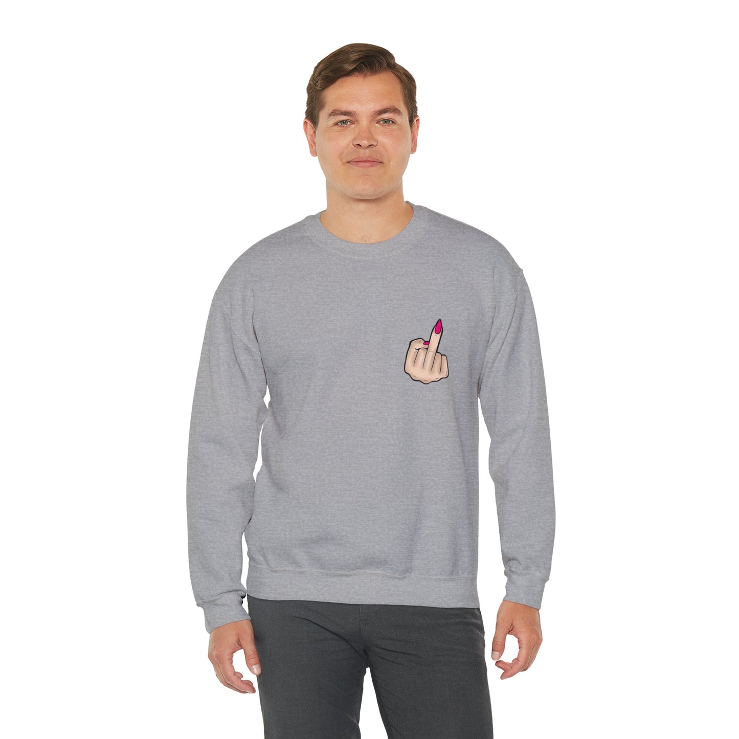 Almost Pulled a Muscle Heavy Blend™ Crewneck Sweatshirt