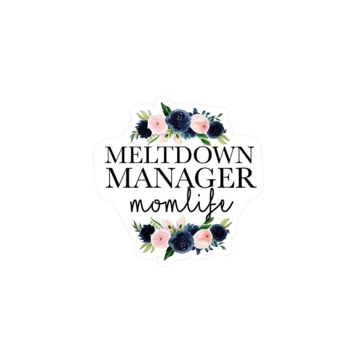 Meltdown Manager Sticker