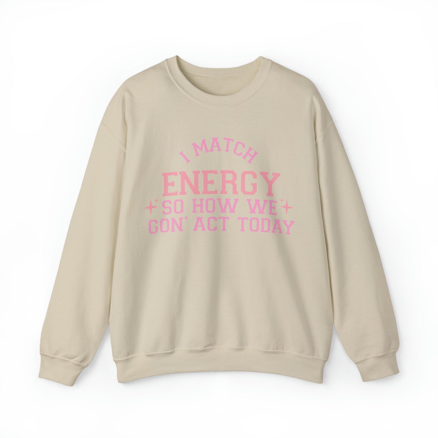 Match Energy Heavy Blend™ Crewneck Sweatshirt