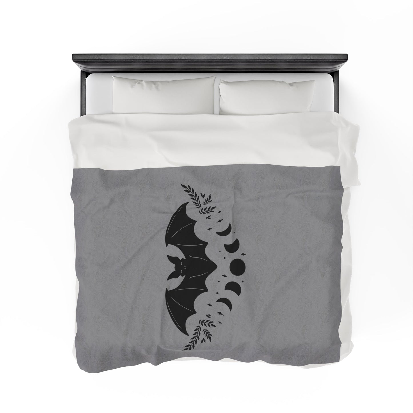 Night Bat Velveteen Plush Blanket