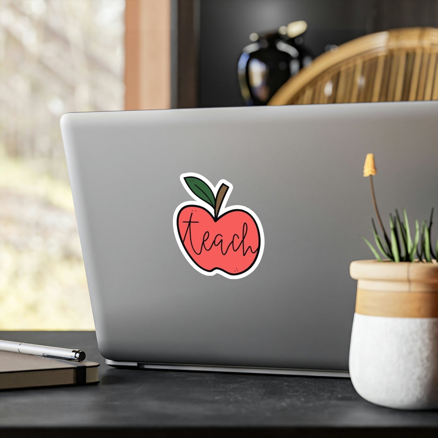 Teacher Apple Sticker