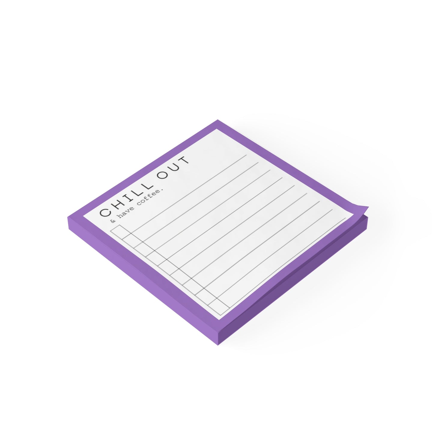 Chill Out Post-it® Note Pads