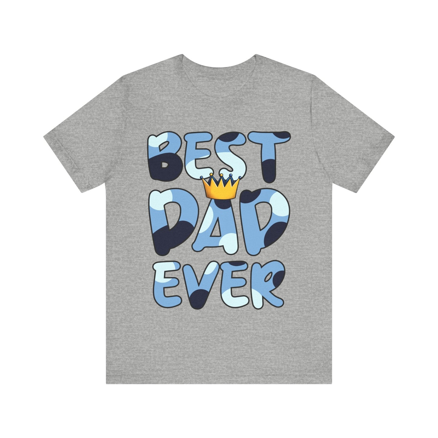 Best Dad Ever Jersey Short Sleeve Tee