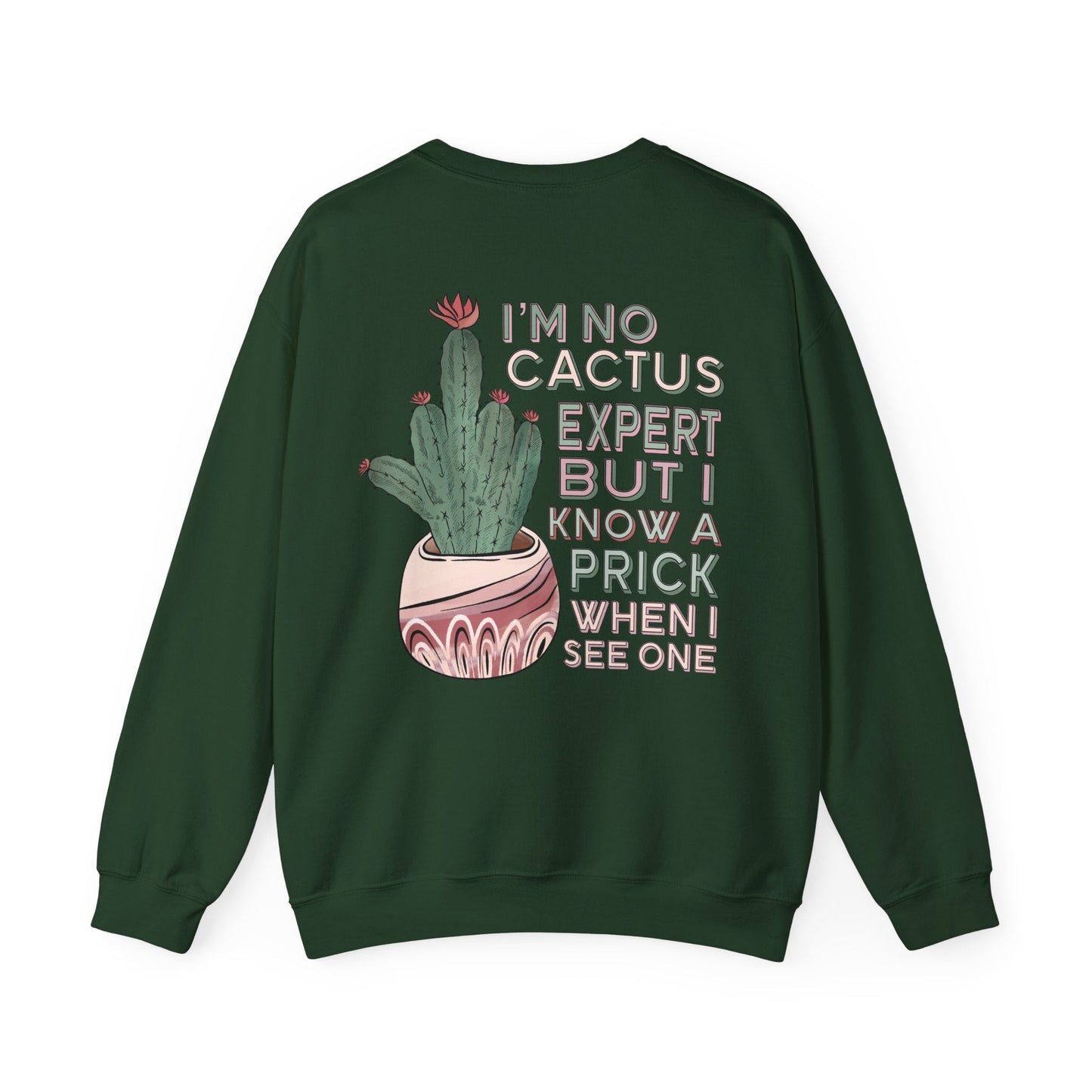 No Cactus Expert Heavy Blend™ Crewneck Sweatshirt