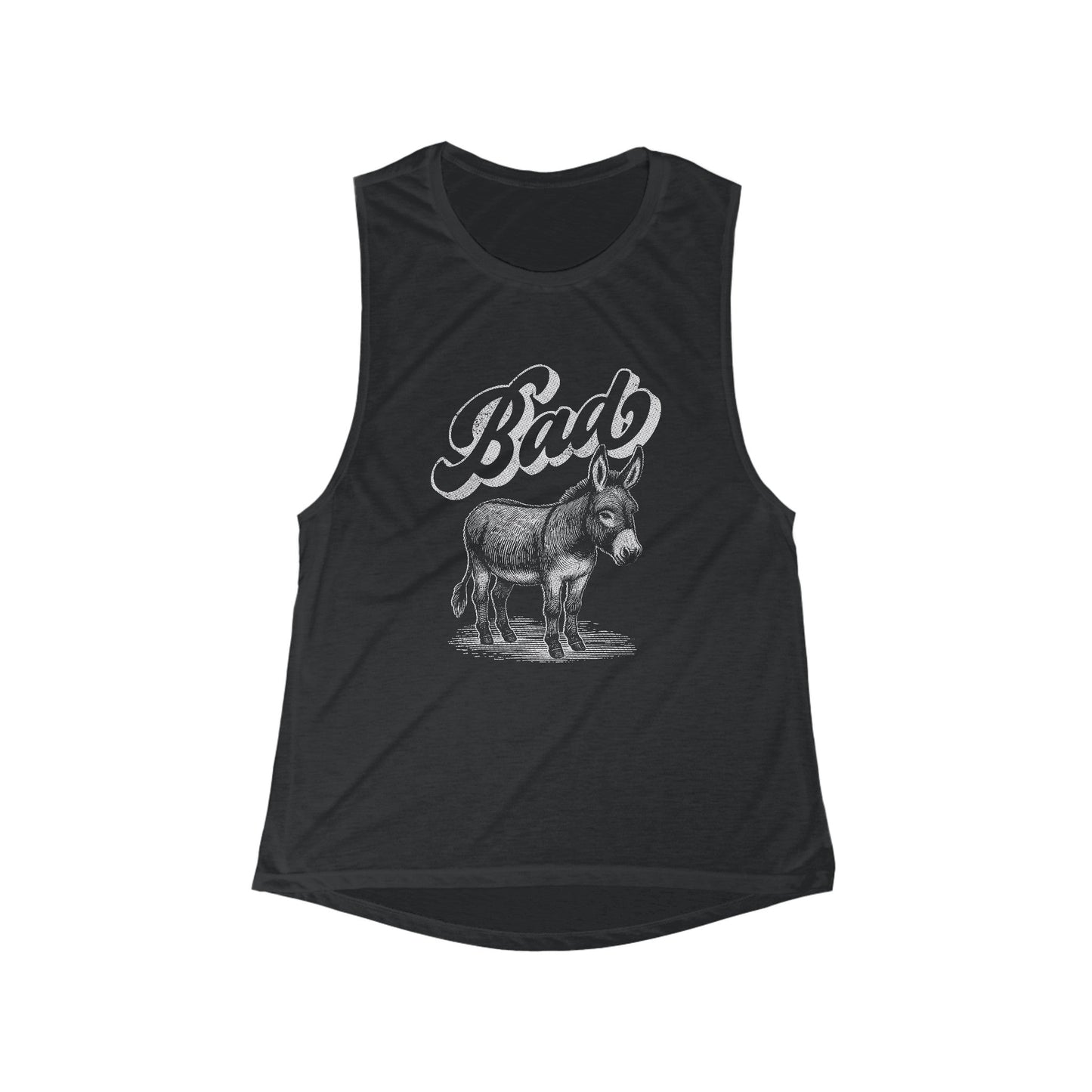 Bad Donkey Women's Flowy Scoop Muscle Tank