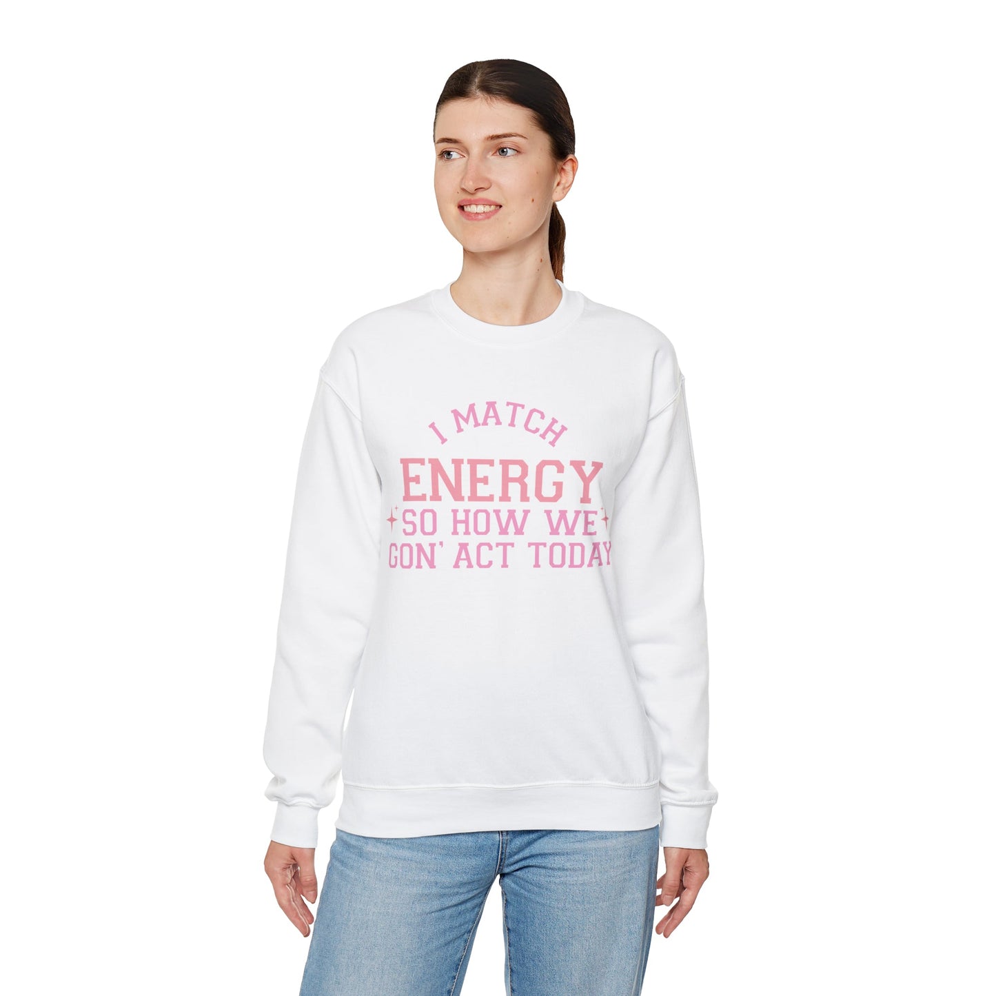 Match Energy Heavy Blend™ Crewneck Sweatshirt