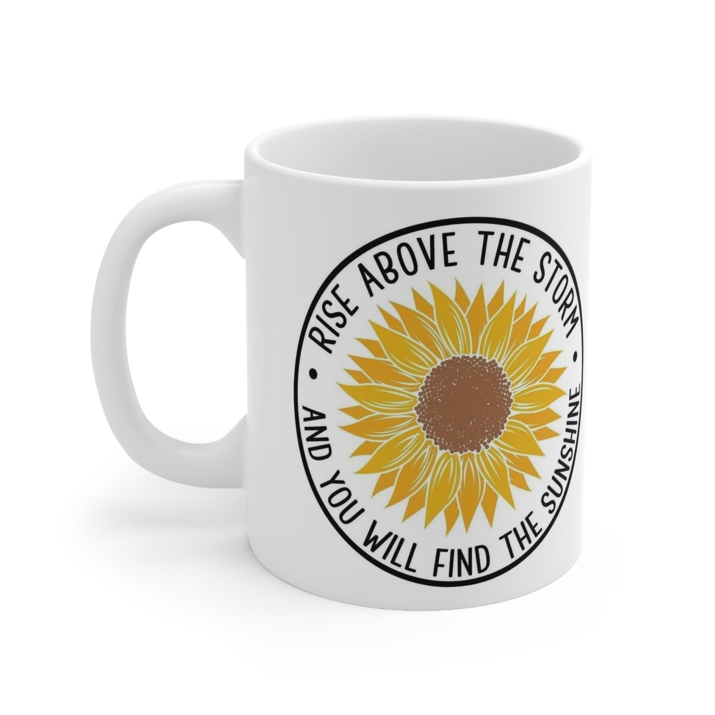 Rise Above Ceramic Mug 11oz