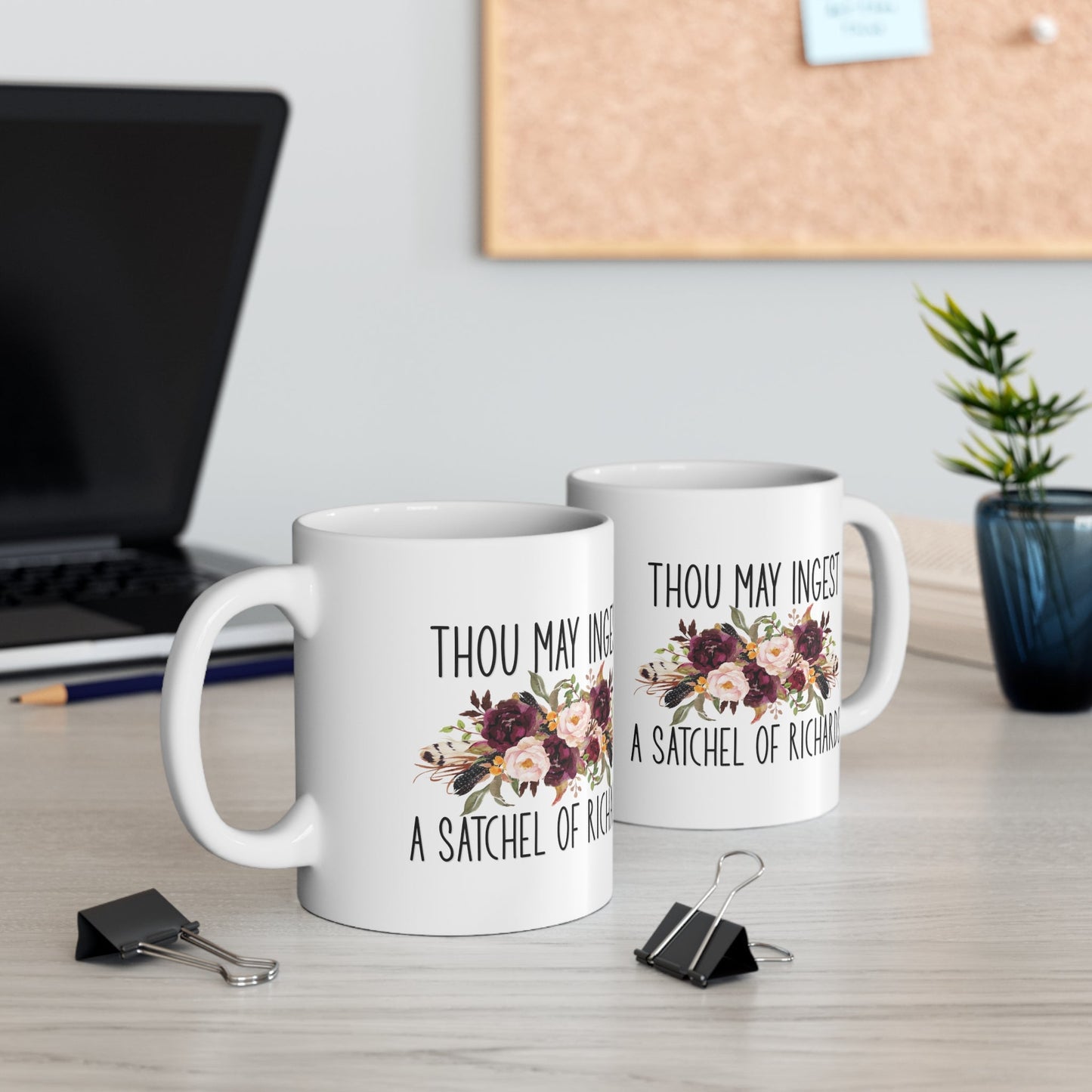 Thou My Ingest Ceramic Mug 11oz