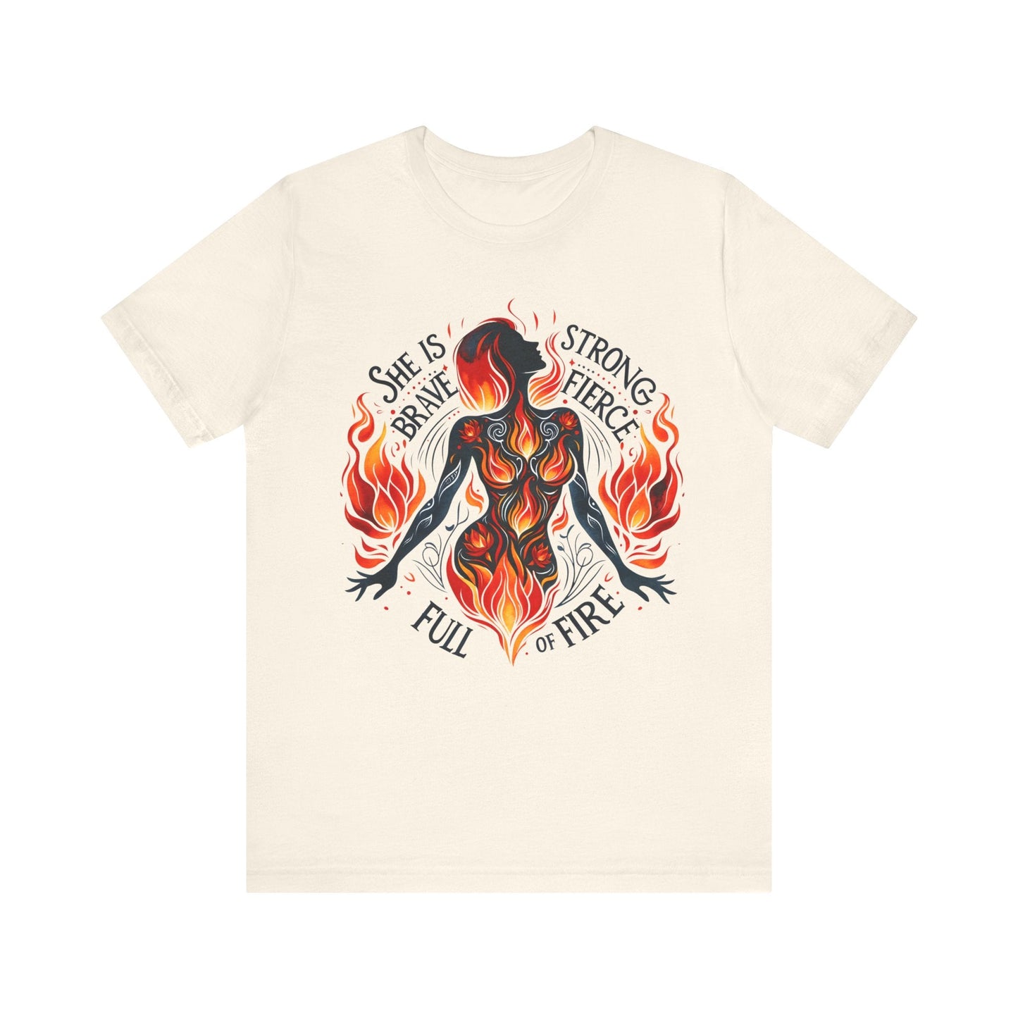 Full Of Fire Jersey Short Sleeve Tee