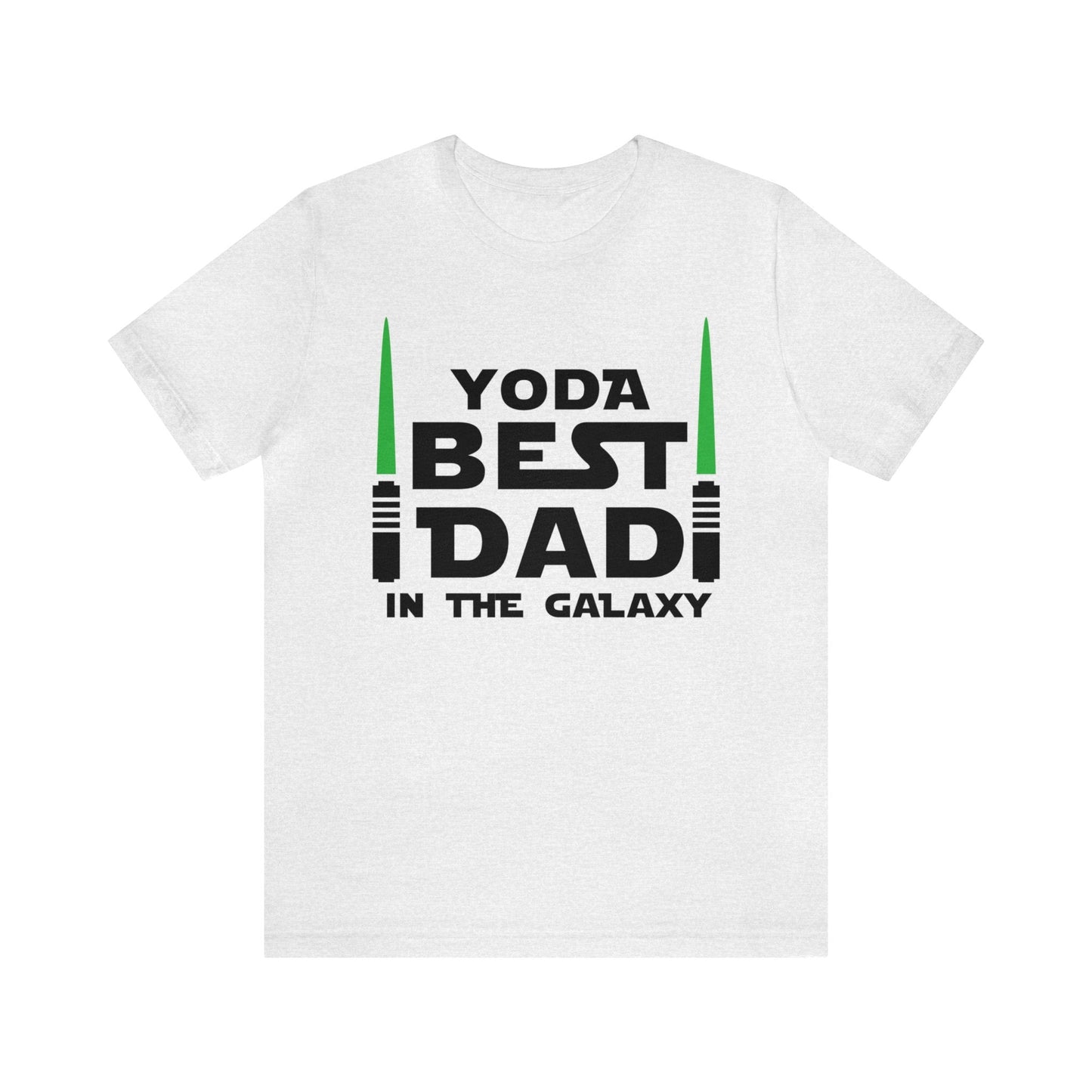 Best Dad In The Galaxy Jersey Short Sleeve Tee