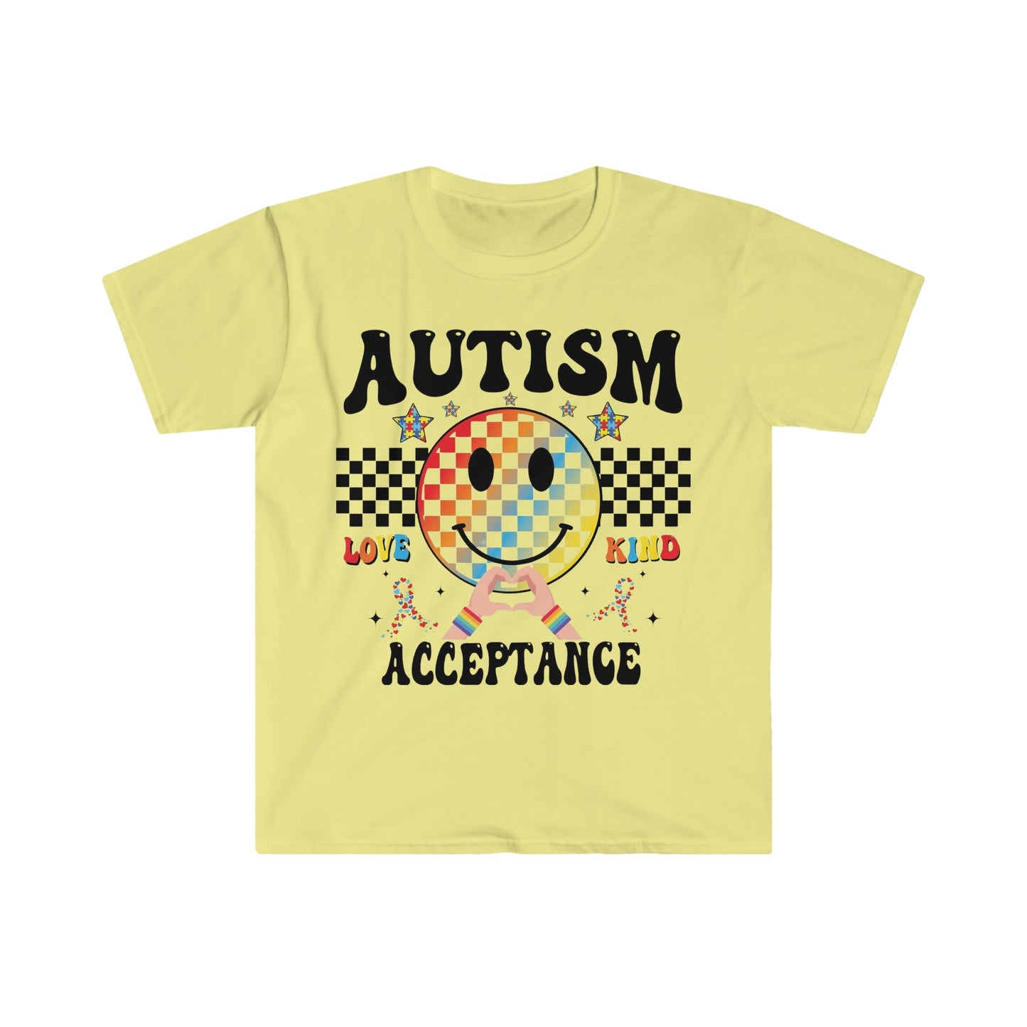 Autism Acceptance-  Softstyle T-Shirt