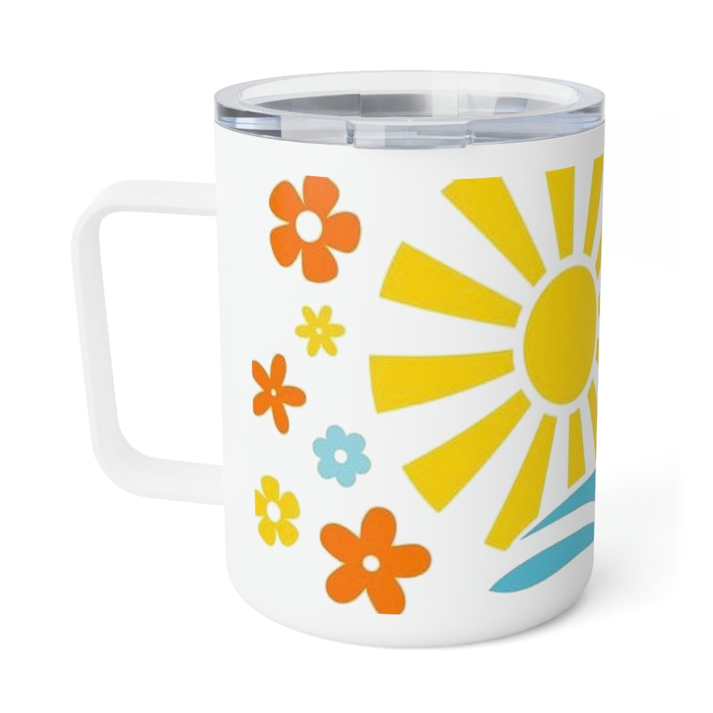 Sunrise Sunburn Sunset Repeat- Insulated Coffee Mug, 10oz