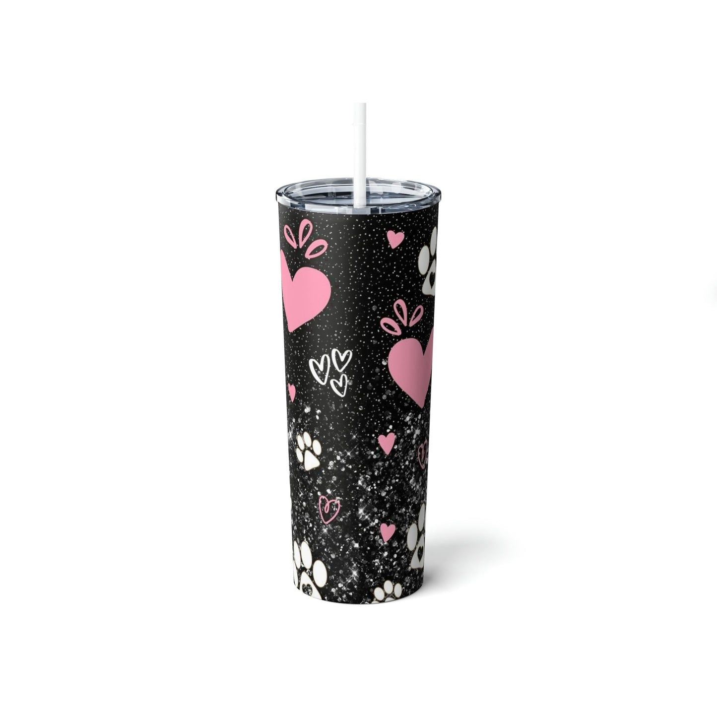 Life is Better with Dogs-Skinny Tumbler