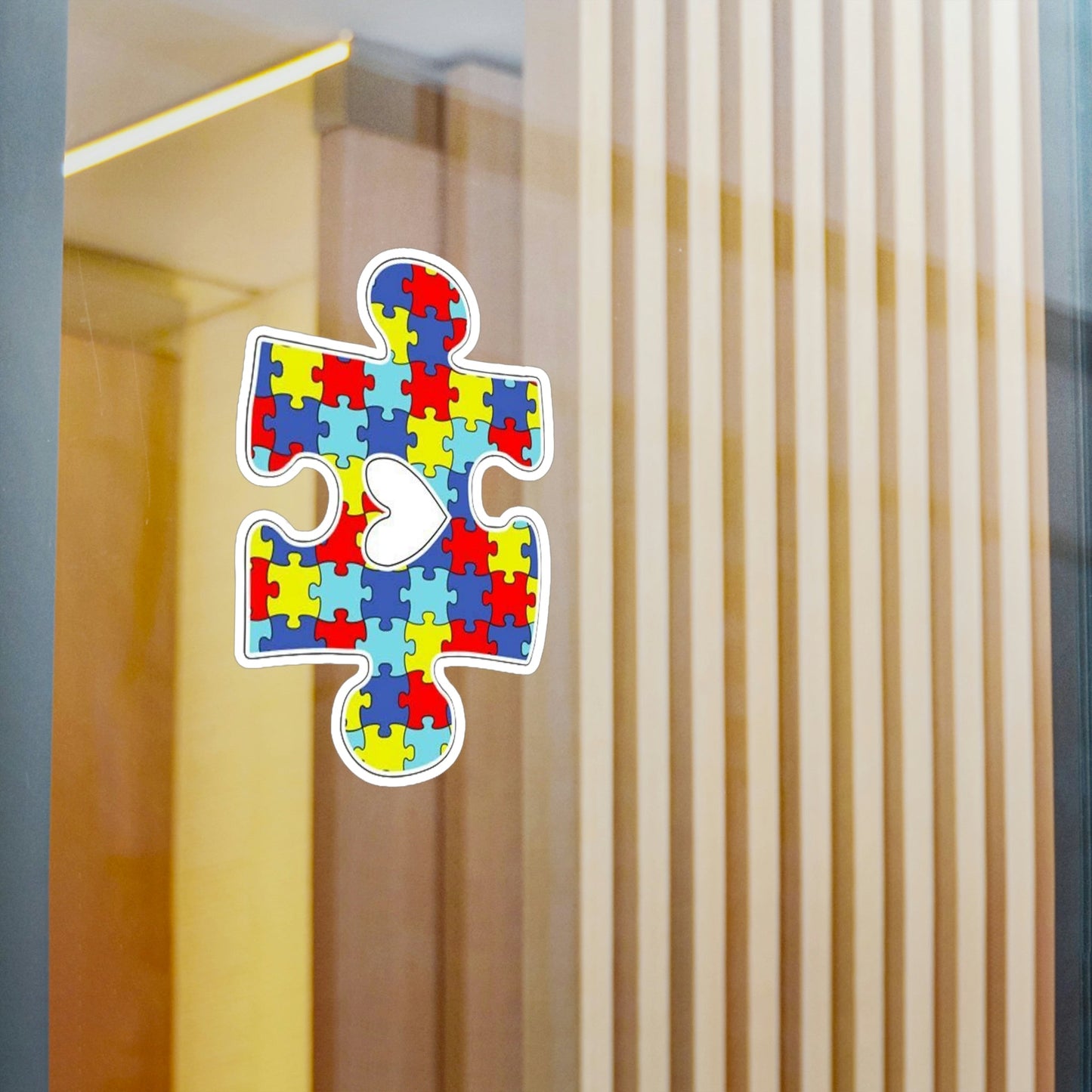 Autism Puzzle Piece Sticker