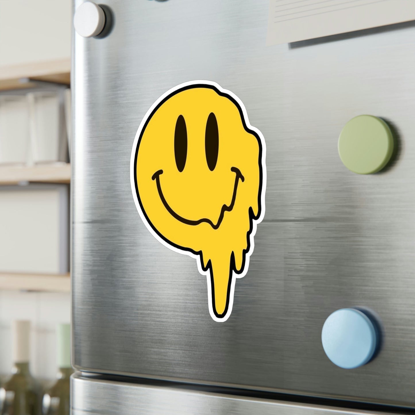 Melting Smiley Sticker